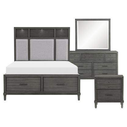 1573-1*4 4pc Set (QB+NS+DR+MR) - 1573-1*4 - Bien Home Furniture &amp; Electronics