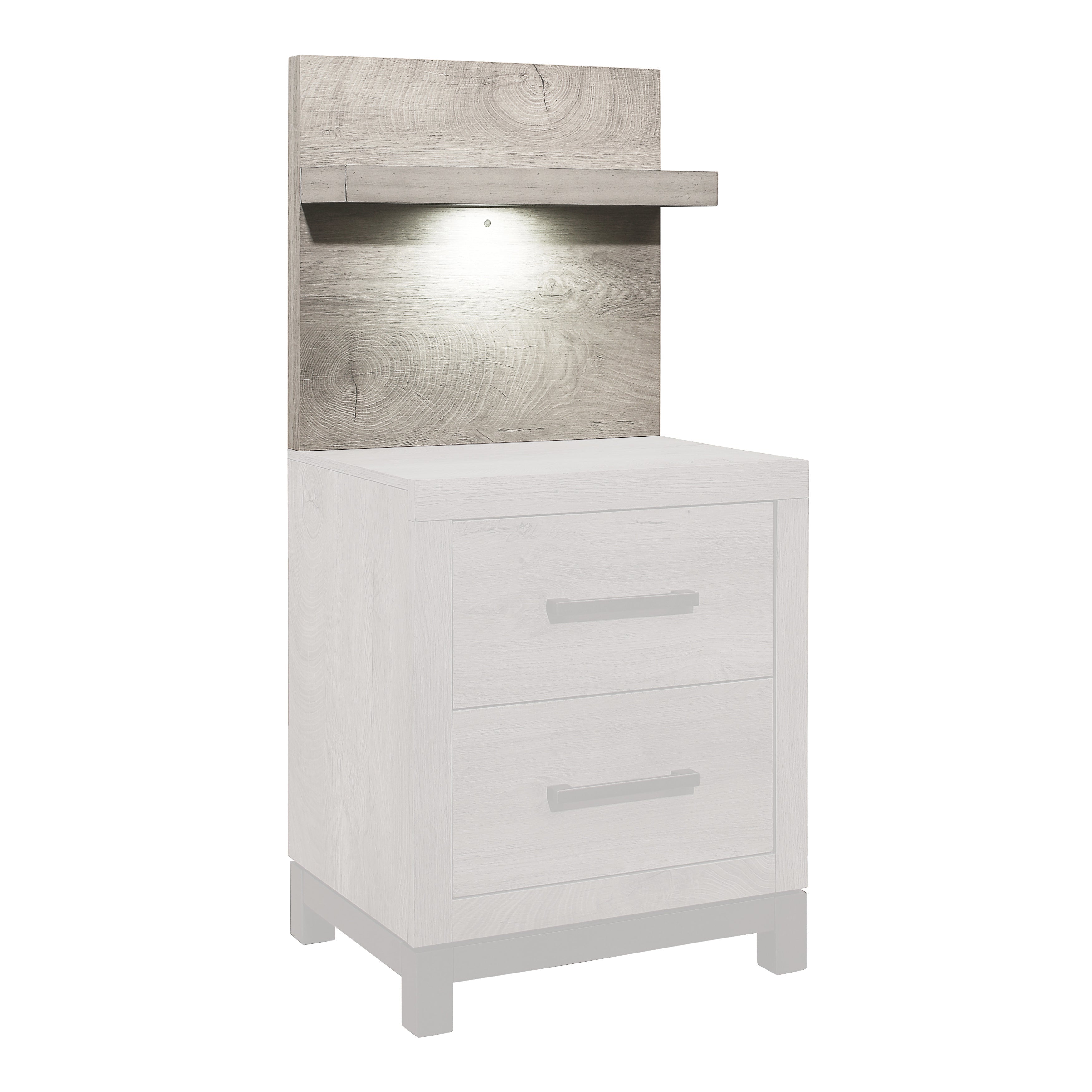 1577-4P Wall Panel for Nightstand, 1-Piece - 1577-4P - Bien Home Furniture &amp; Electronics