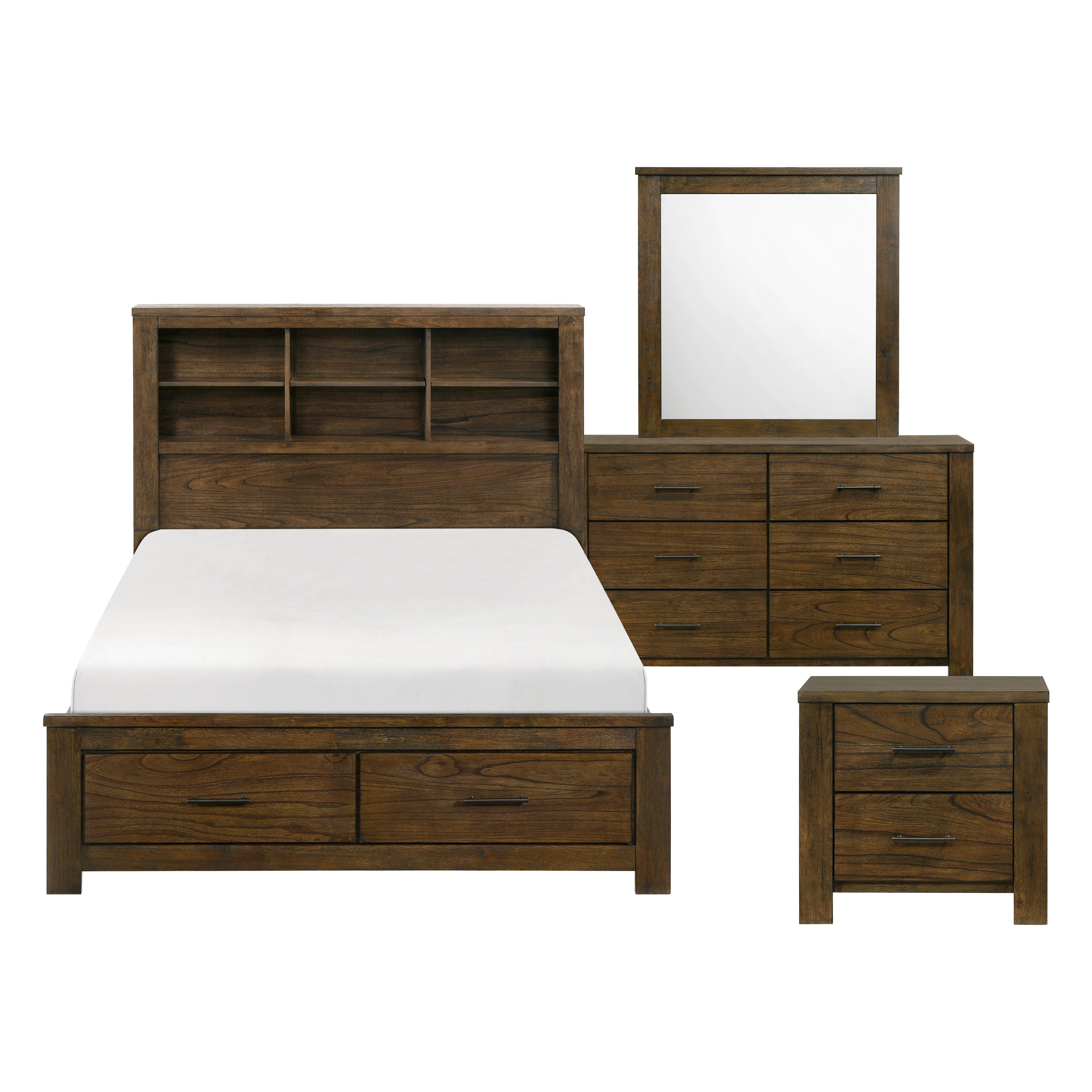 1592-1*4 4pc Set (QB+NS+DR+MR) - 1592-1*4 - Bien Home Furniture &amp; Electronics