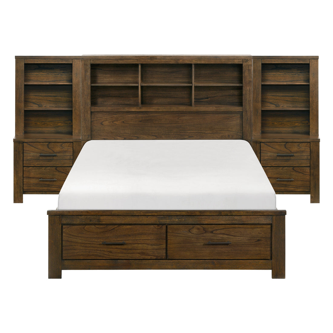 1592-1*WB 5pc Set (QB+2NS+2NS-P) - 1592-1*WB - Bien Home Furniture &amp; Electronics