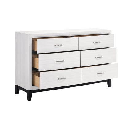 1645WH-1*4 4pc Set (QB+NS+DR+MR) - 1645WH-1*4 - Bien Home Furniture &amp; Electronics