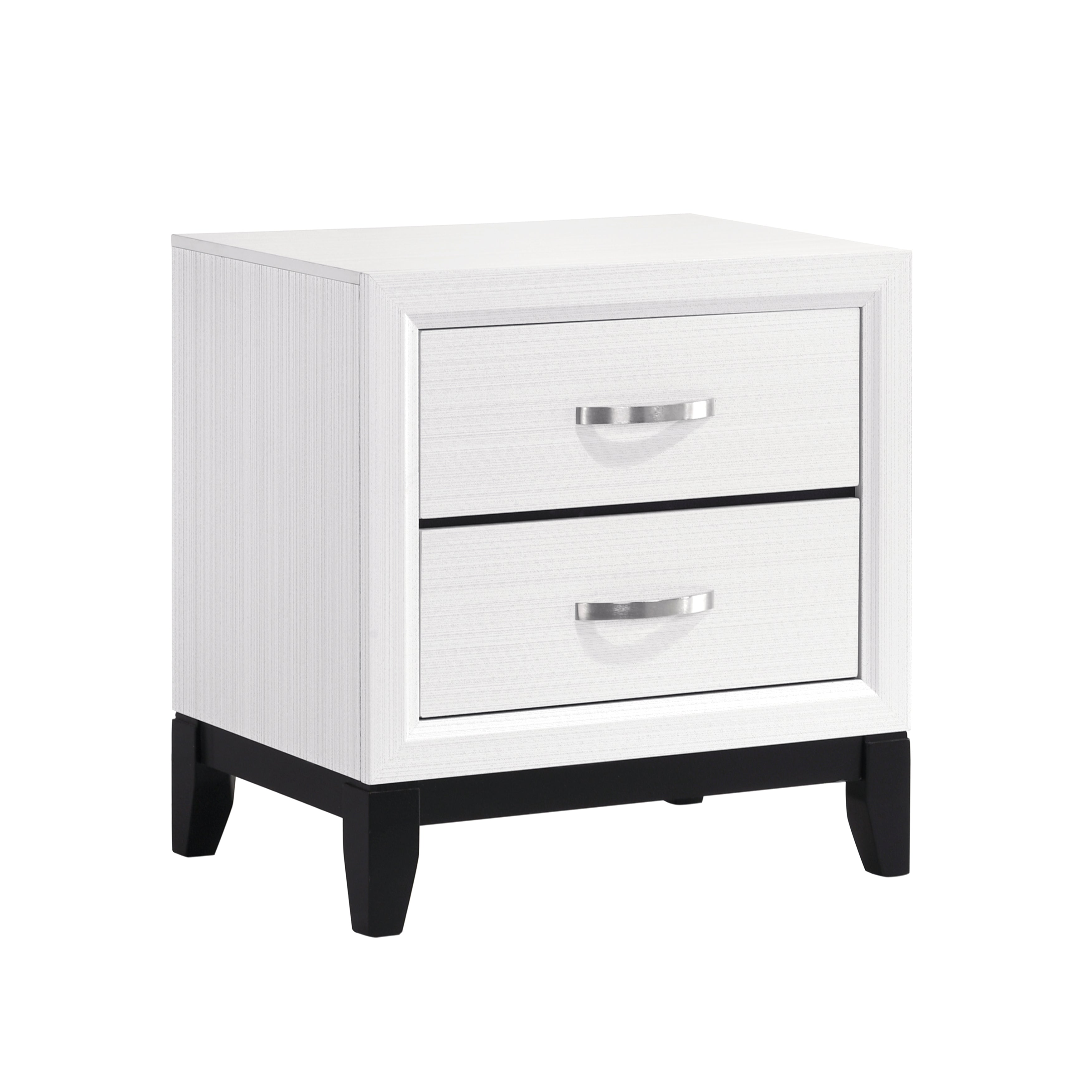 1645WH-1*4 4pc Set (QB+NS+DR+MR) - 1645WH-1*4 - Bien Home Furniture &amp; Electronics