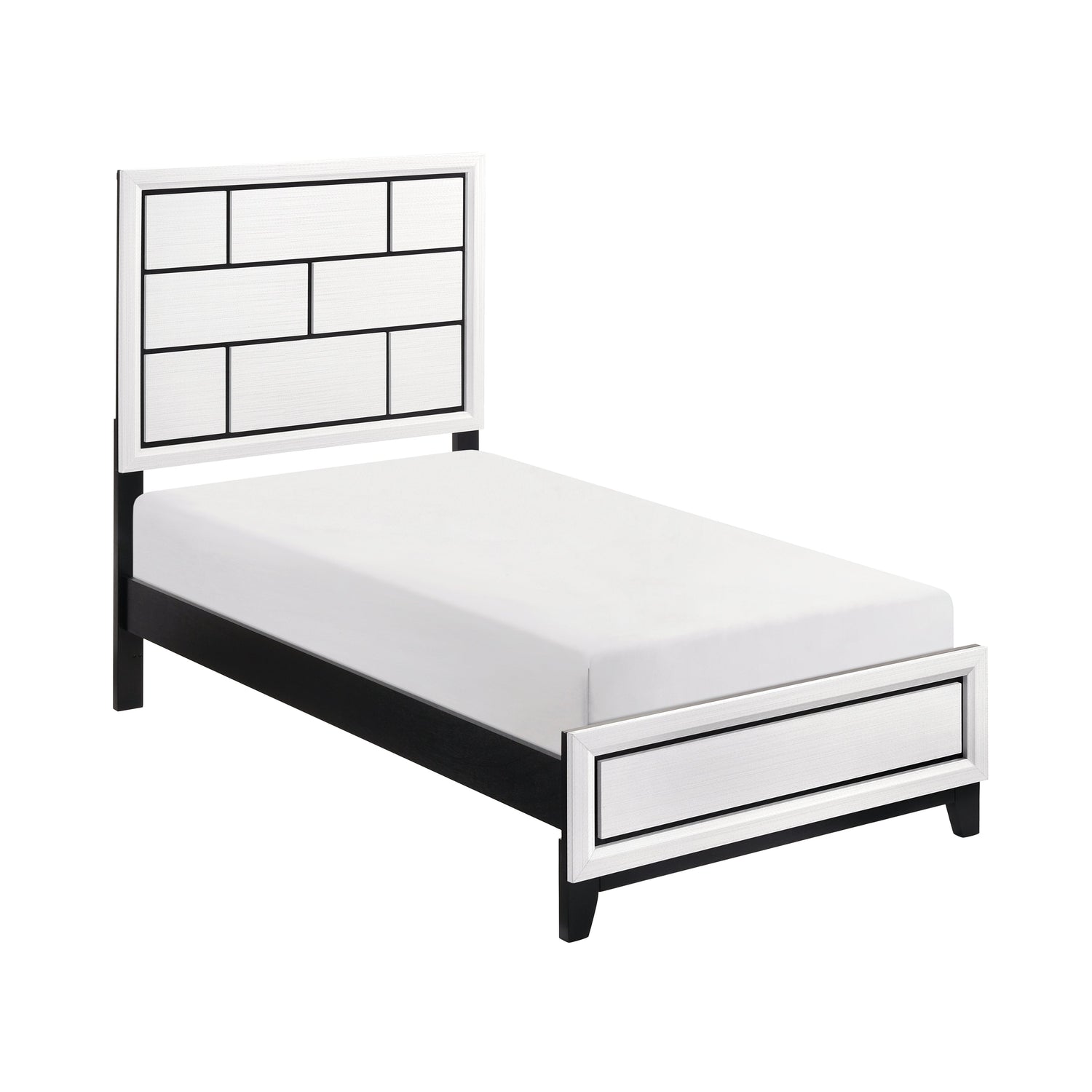 1645WHT-1*4 4pc Set (TB+NS+DR+MR) - 1645WHT-1*4 - Bien Home Furniture &amp; Electronics