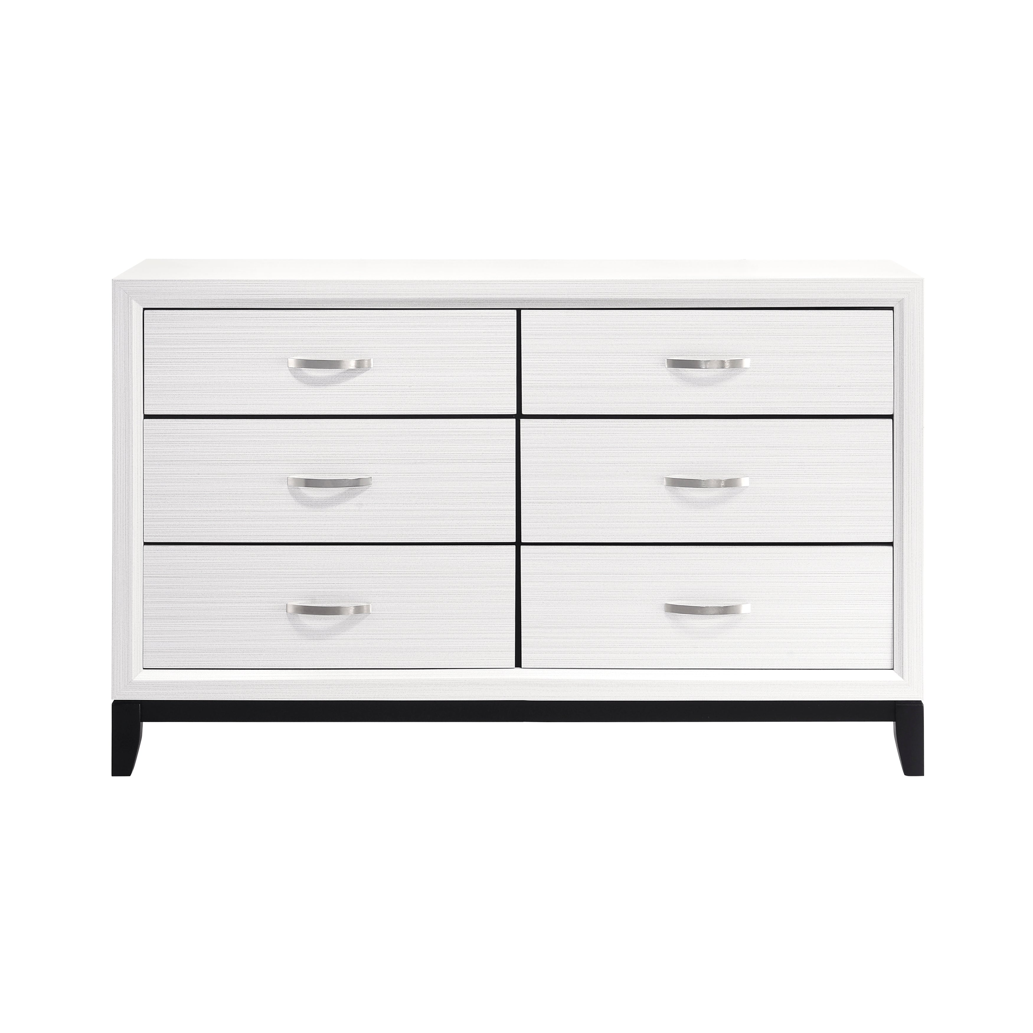 1645WHT-1*4 4pc Set (TB+NS+DR+MR) - 1645WHT-1*4 - Bien Home Furniture &amp; Electronics