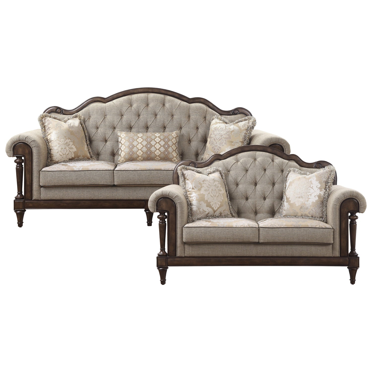16829*2 2pc Set: Sofa, Love - 16829*2 - Bien Home Furniture &amp; Electronics