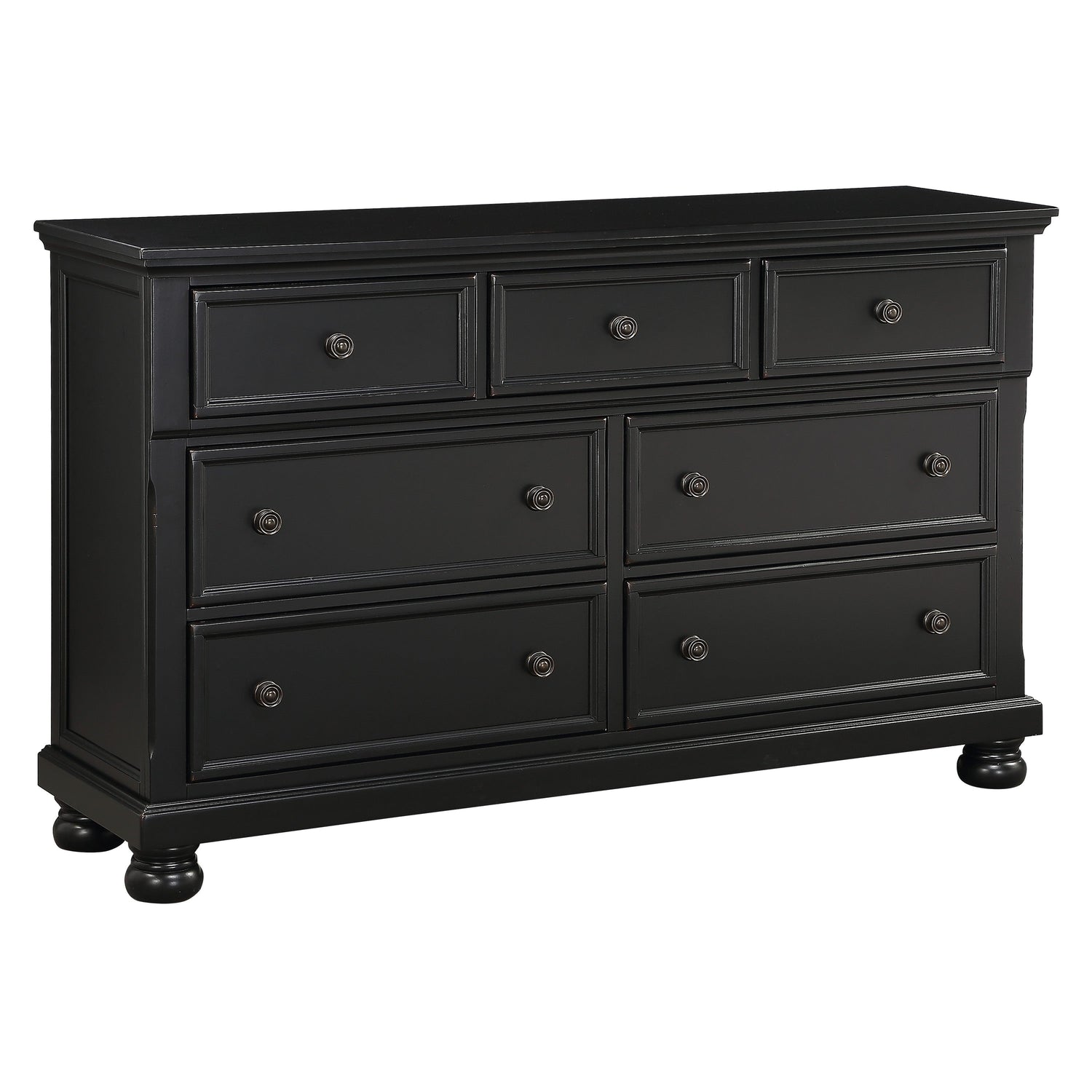 1714BK-1*4 4PC SET: 1QB,1NS,1DR,1MR - 1714BK-1*4 - Bien Home Furniture &amp; Electronics