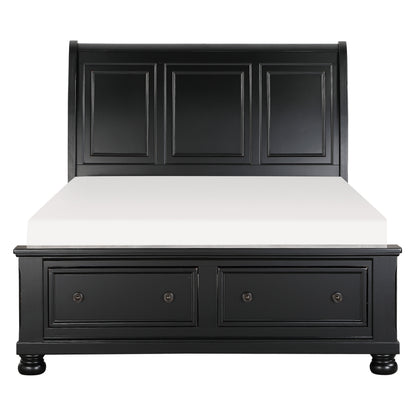 1714BK-1*4 4PC SET: 1QB,1NS,1DR,1MR - 1714BK-1*4 - Bien Home Furniture &amp; Electronics