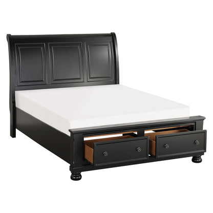 1714BK-1*4 4PC SET: 1QB,1NS,1DR,1MR - 1714BK-1*4 - Bien Home Furniture &amp; Electronics