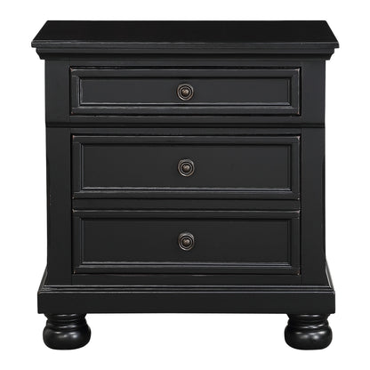 1714BK-1*4 4PC SET: 1QB,1NS,1DR,1MR - 1714BK-1*4 - Bien Home Furniture &amp; Electronics