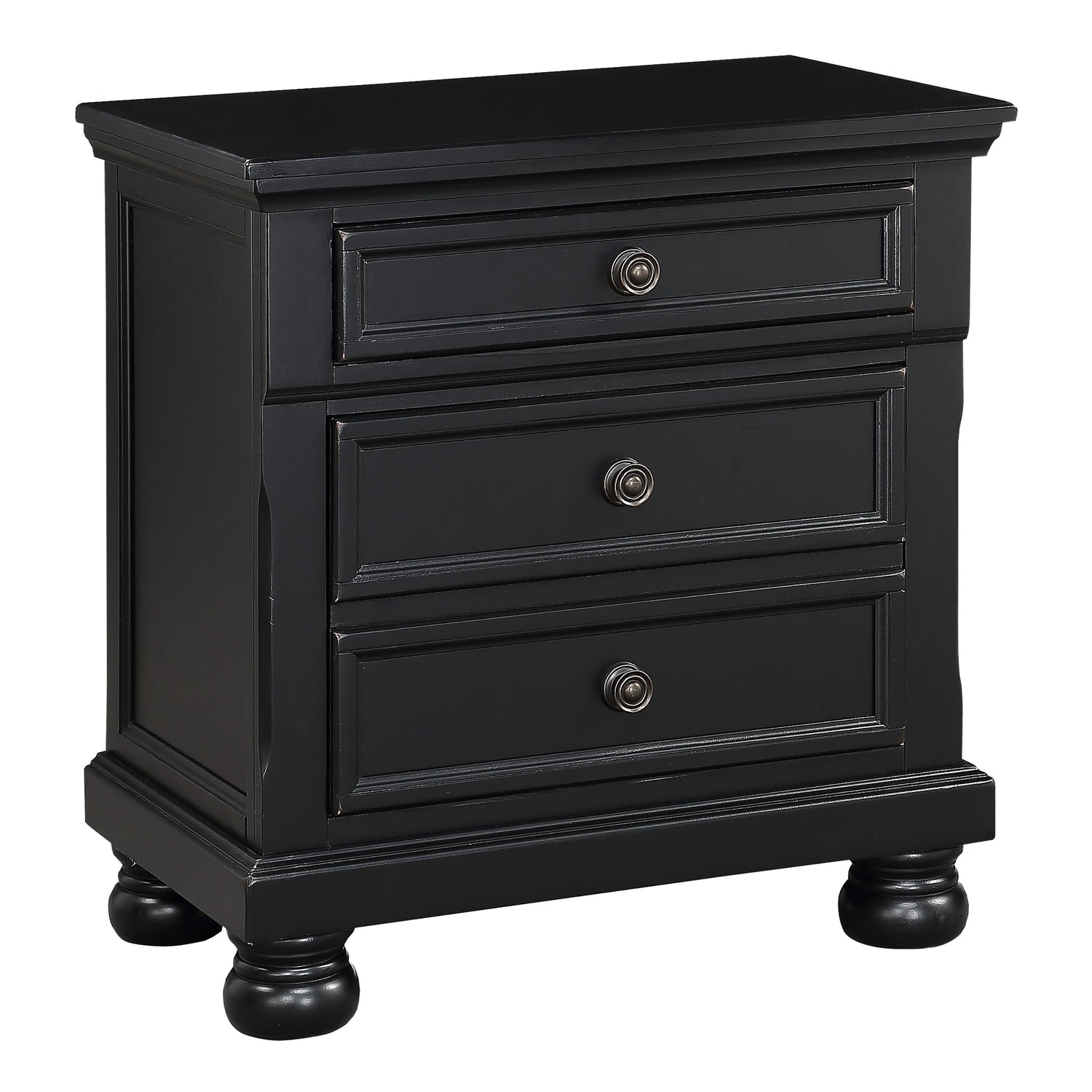 1714BK-1*4 4PC SET: 1QB,1NS,1DR,1MR - 1714BK-1*4 - Bien Home Furniture &amp; Electronics