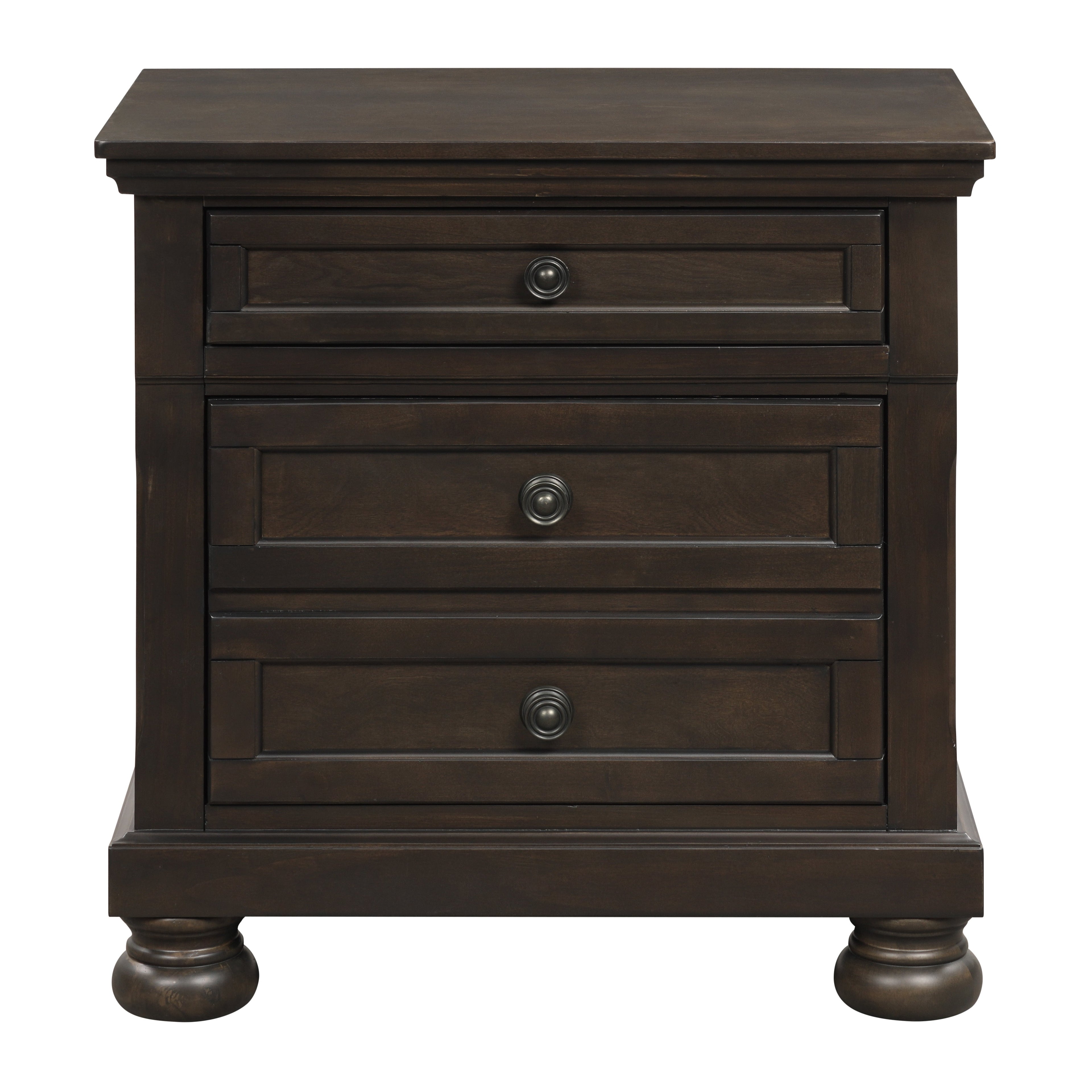 1718GY-1*4 4pc Set (QB+NS+DR+MR) - 1718GY-1*4 - Bien Home Furniture &amp; Electronics