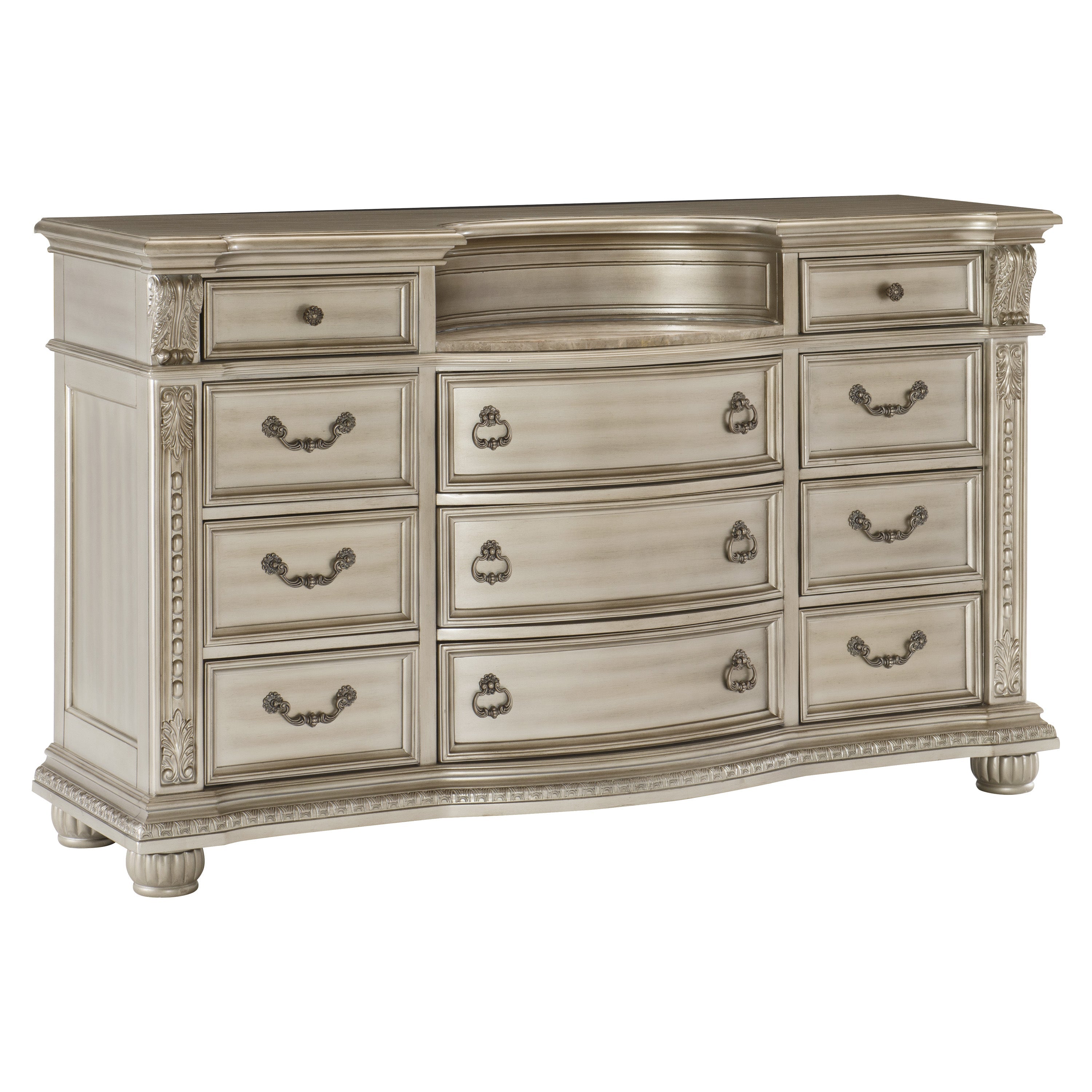 1757SV-1*4 4pc Set (QB+NS+DR+MR) - 1757SV-1*4 - Bien Home Furniture &amp; Electronics