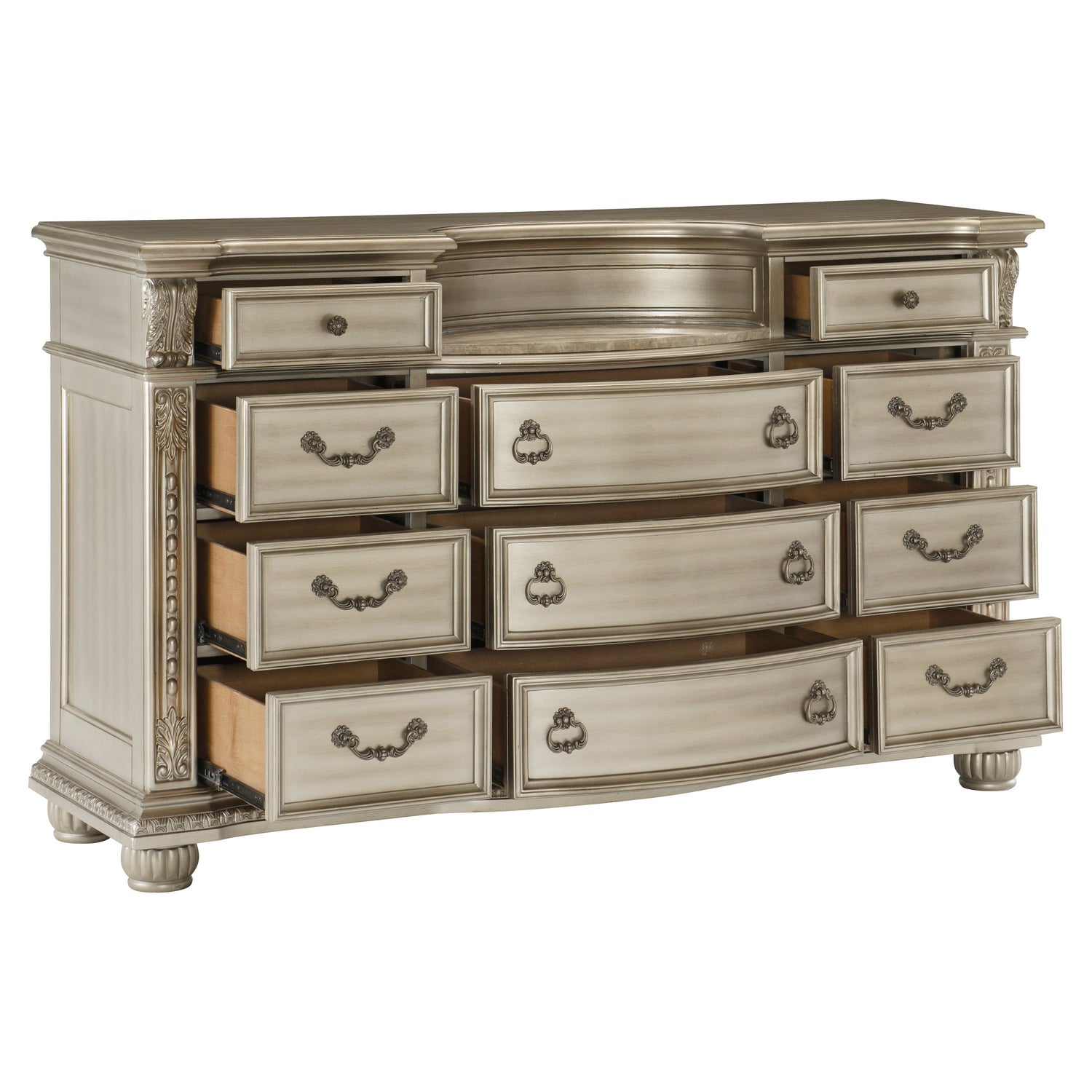 1757SV-1*4 4pc Set (QB+NS+DR+MR) - 1757SV-1*4 - Bien Home Furniture &amp; Electronics