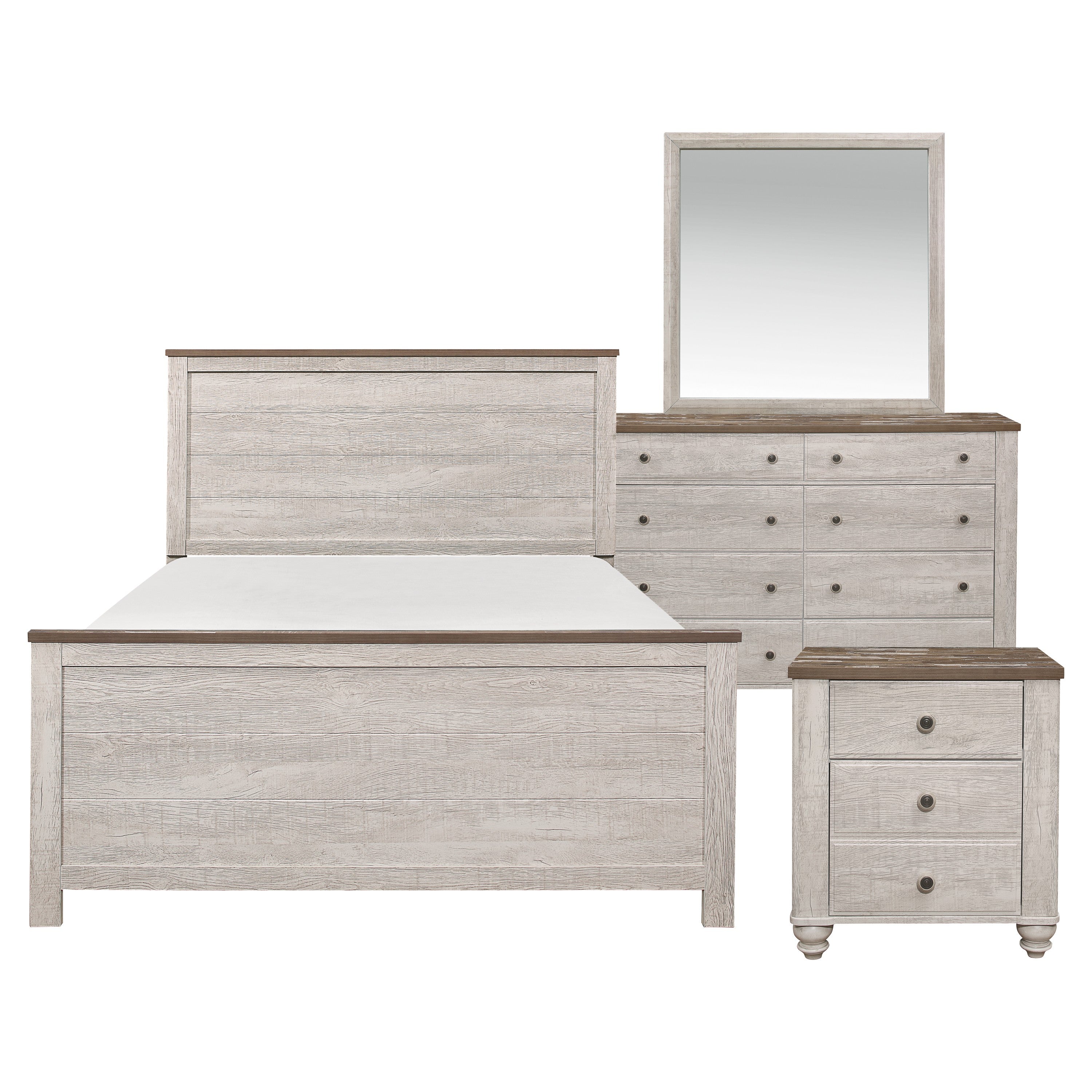 1903-1*4 4pc Set (QB+NS+DR+MR) - 1903-1*4 - Bien Home Furniture &amp; Electronics