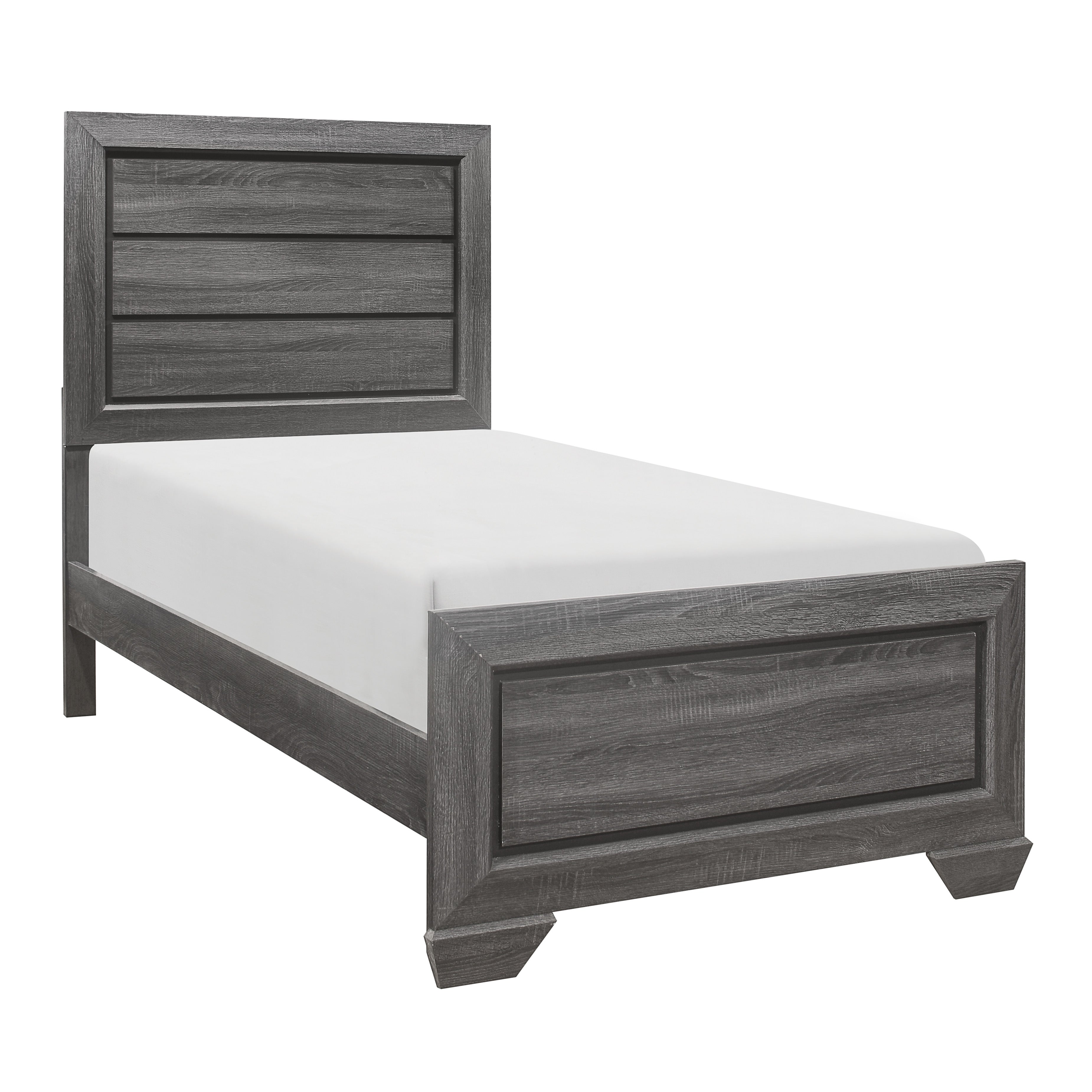 1904TGY-1* (2) Twin Bed - 1904TGY-1* - Bien Home Furniture &amp; Electronics