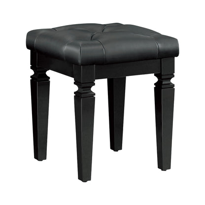 1916BK-14 Vanity Stool - 1916BK-14 - Bien Home Furniture &amp; Electronics