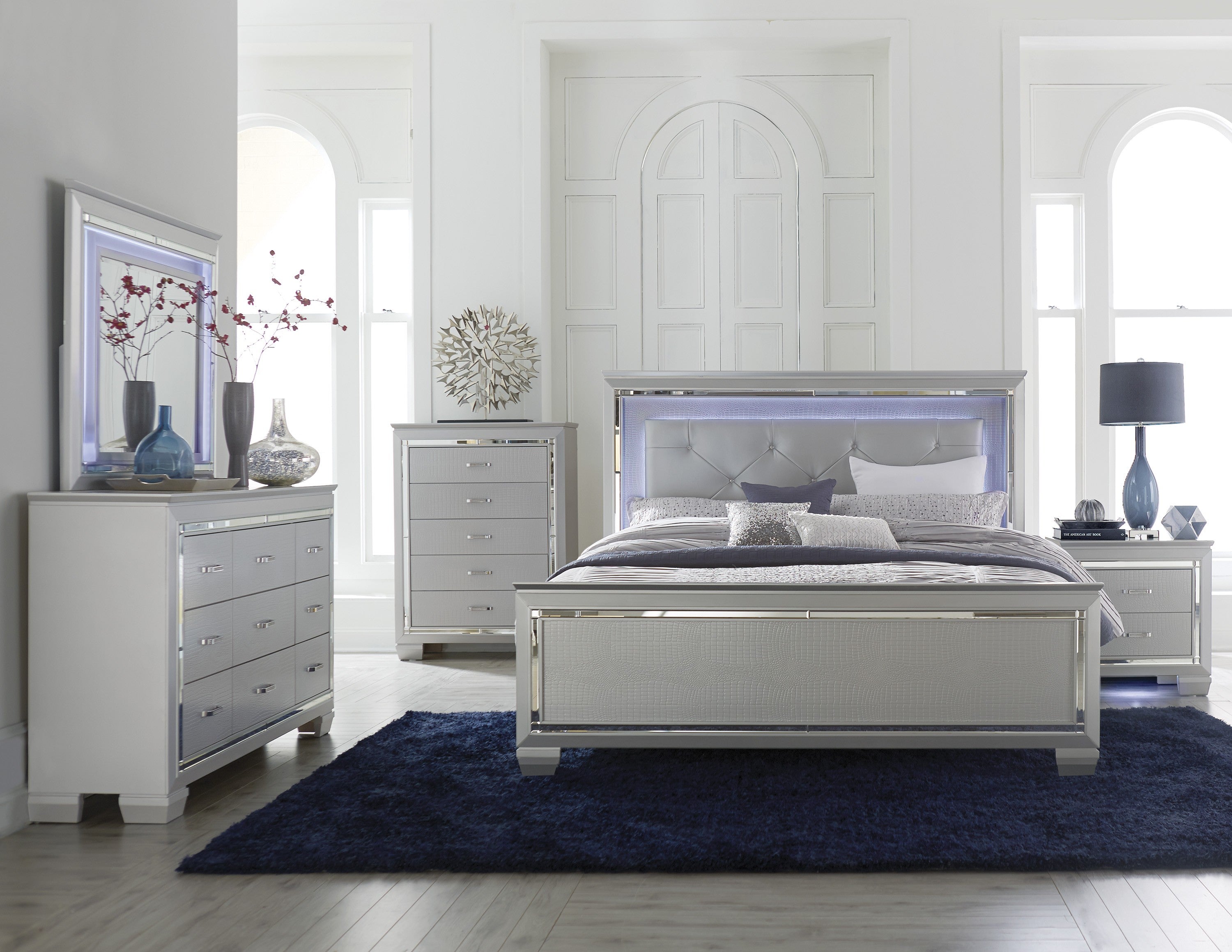 1916F-1* (3)Full Bed, LED Lighting - 1916F-1* - Bien Home Furniture &amp; Electronics