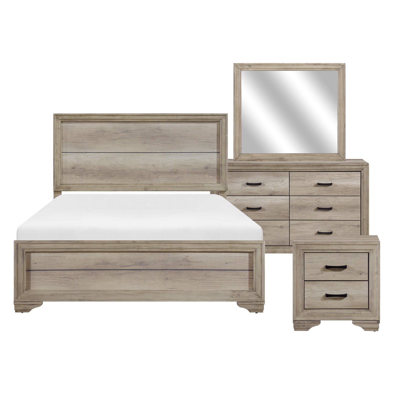 1955-1*4 4PC SET: 1QB,1NS,1DR,1MR - 1955-1*4 - Bien Home Furniture &amp; Electronics