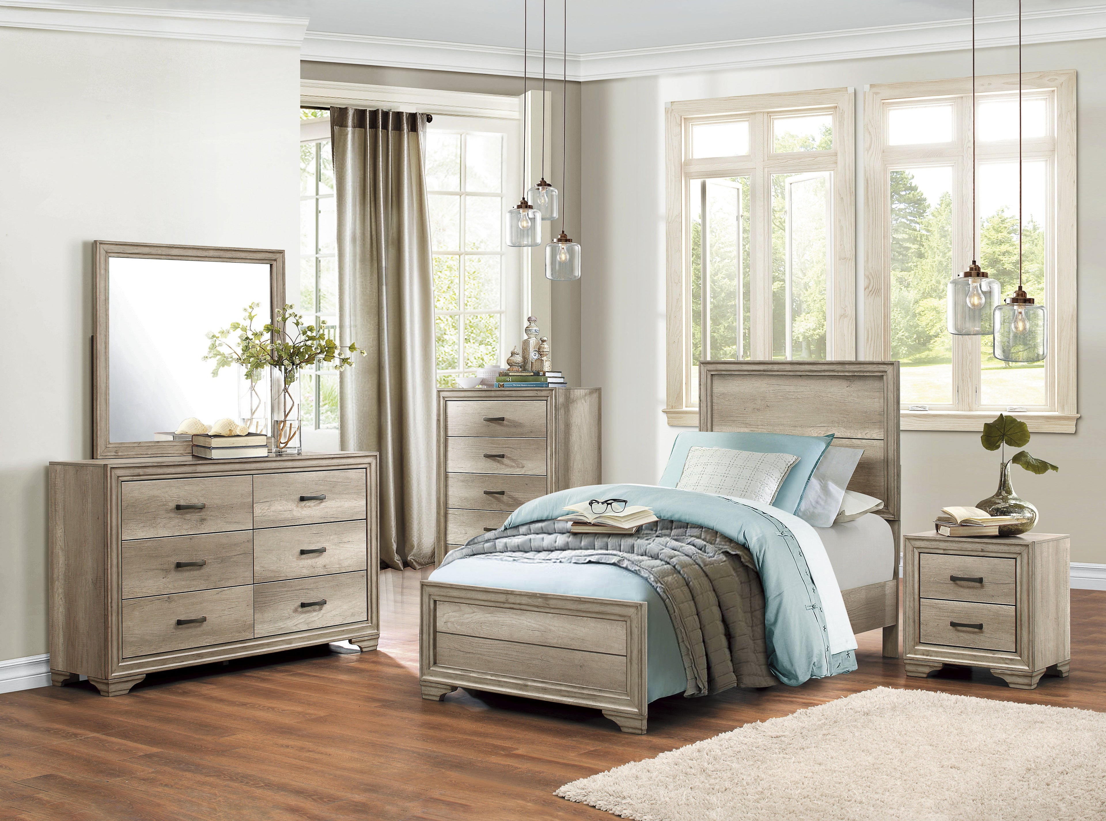 1955T-1* (2) Twin Bed - 1955T-1* - Bien Home Furniture &amp; Electronics