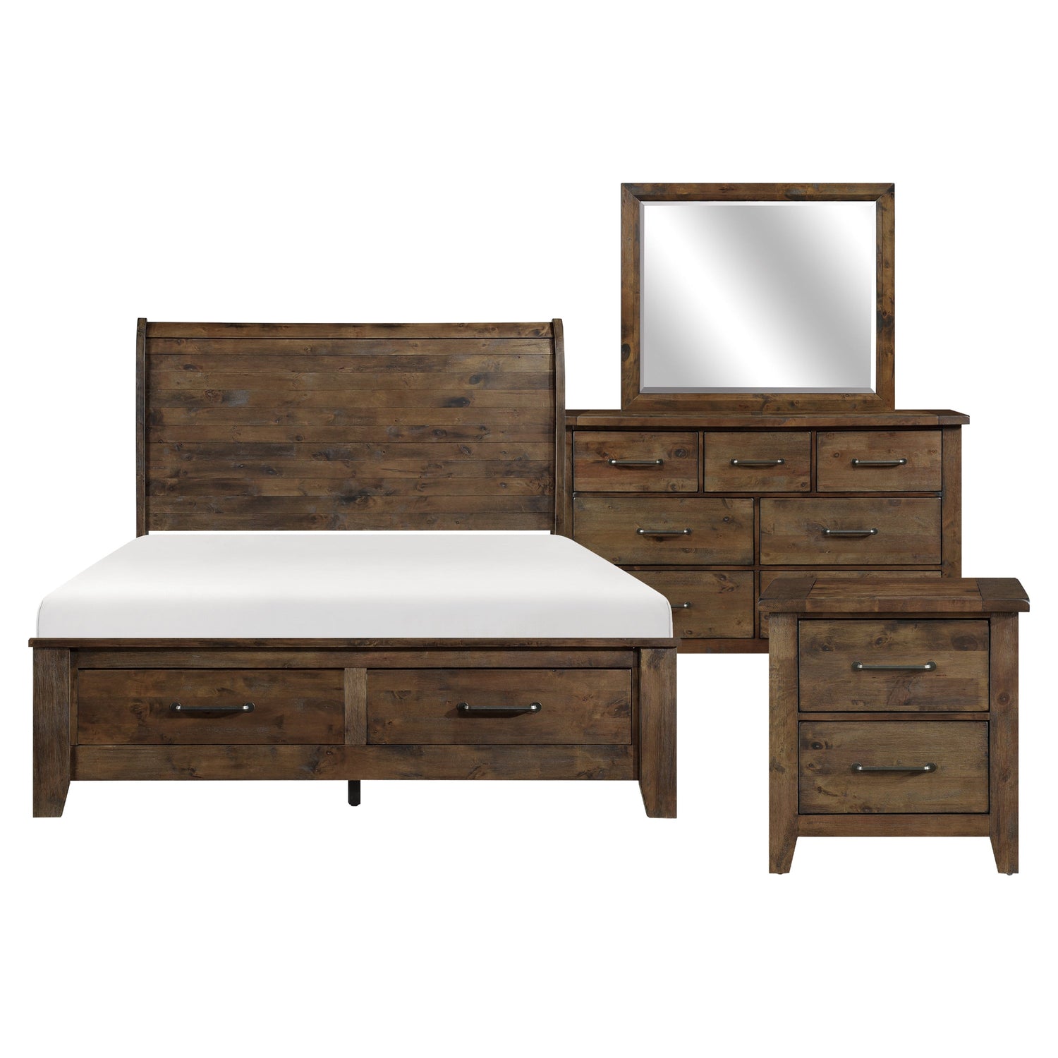 1957-1*4 4PC SET: 1QB,1NS,1DR,1MR - 1957-1*4 - Bien Home Furniture &amp; Electronics
