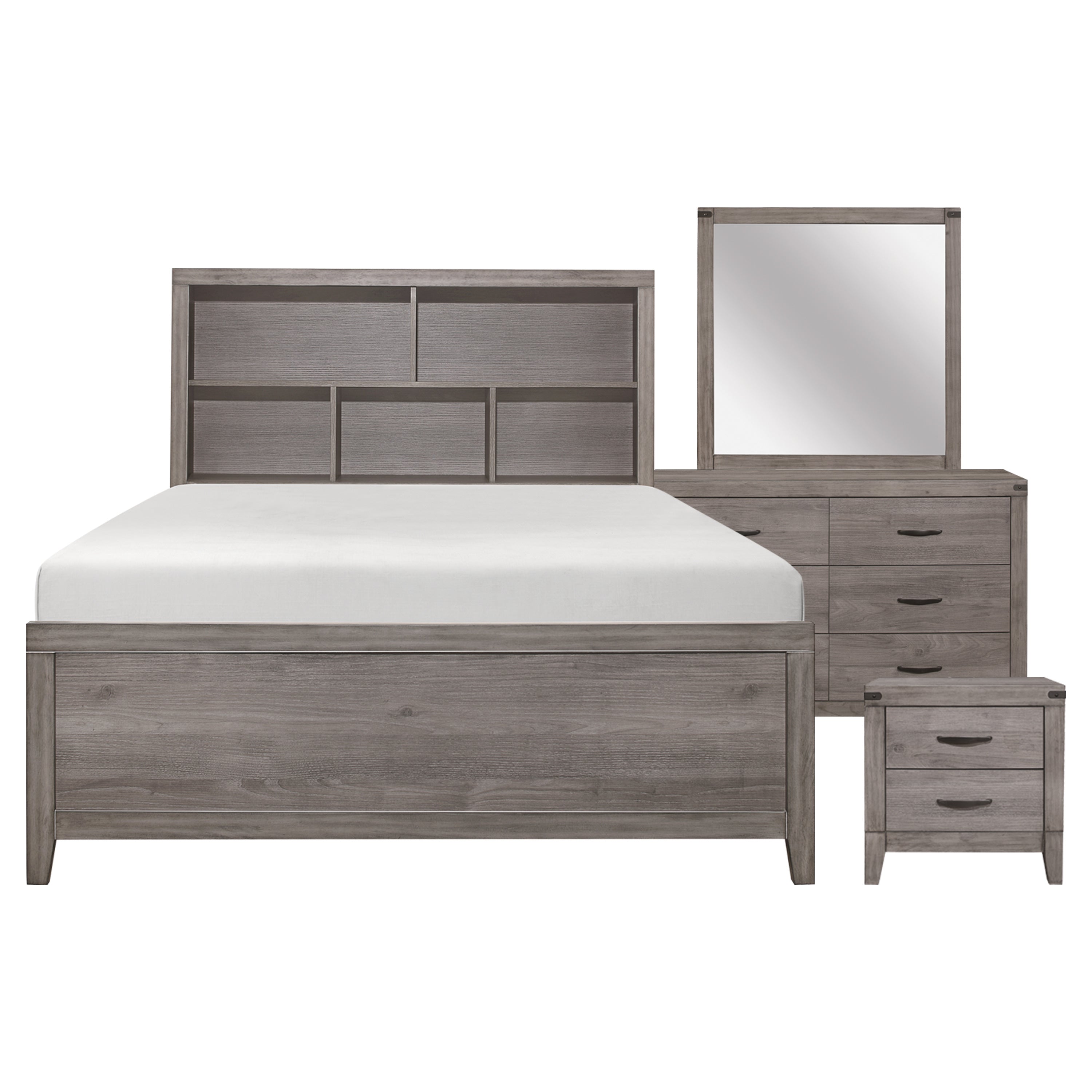 2042NB-1*4 4pc Set (QB+NS+DR+MR) - 2042NB-1*4 - Bien Home Furniture &amp; Electronics