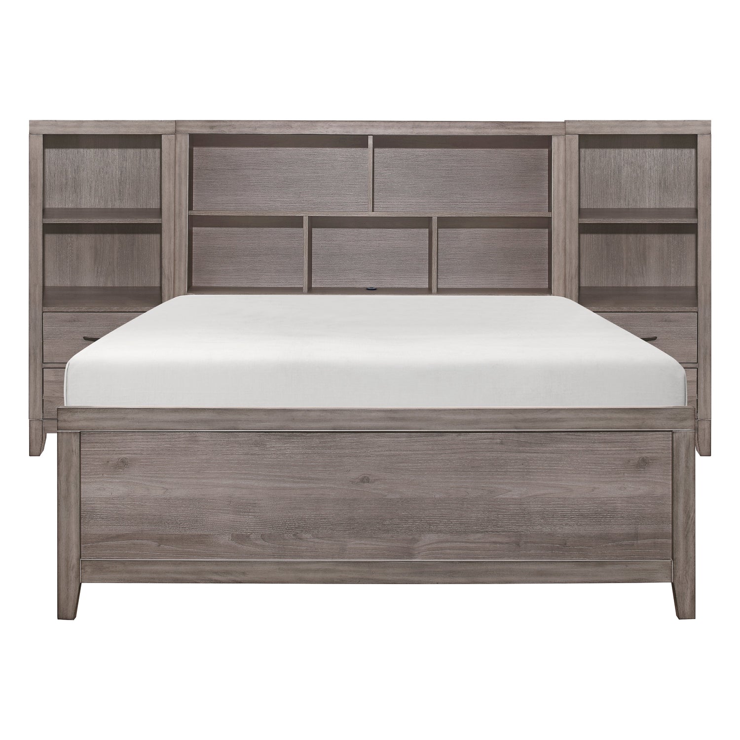 2042NBF*WBT 4pc Set Full Wall Bed with Toy Boxes (FB+2PNS+TFT) - 2042NBF*WBT - Bien Home Furniture &amp; Electronics