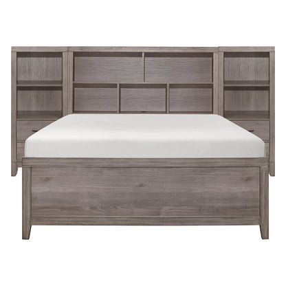 2042NBF*WBT 4pc Set Full Wall Bed with Toy Boxes (FB+2PNS+TFT) - 2042NBF*WBT - Bien Home Furniture &amp; Electronics