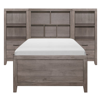 2042NBT*WB 3pc Set Twin Wall Bed (TB+2PNS) - 2042NBT*WB - Bien Home Furniture &amp; Electronics