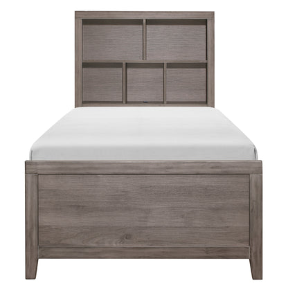 2042NBT*WB 3pc Set Twin Wall Bed (TB+2PNS) - 2042NBT*WB - Bien Home Furniture &amp; Electronics