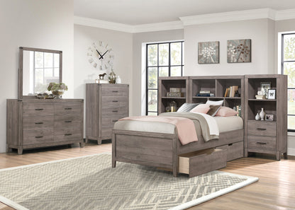 2042NBT*WB 3pc Set Twin Wall Bed (TB+2PNS) - 2042NBT*WB - Bien Home Furniture &amp; Electronics
