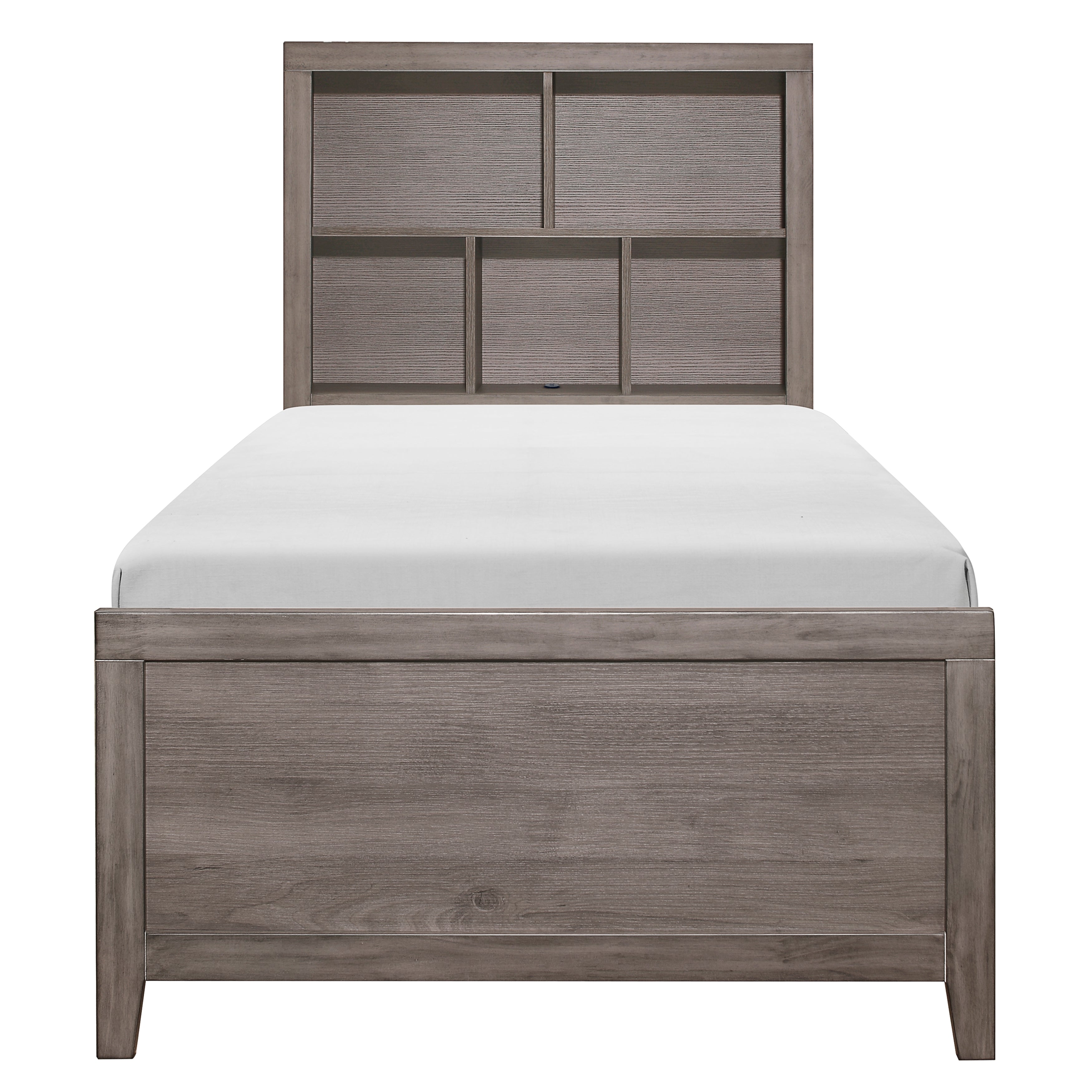 2042NBT*WBT 4pc Set Twin Wall Bed with Toy Boxes (TB+2PNS+TFT) - 2042NBT*WBT - Bien Home Furniture &amp; Electronics
