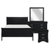 2147BK-1*4 4pc set (QB+NS+DR+MR) - 2147BK-1*4 - Bien Home Furniture & Electronics