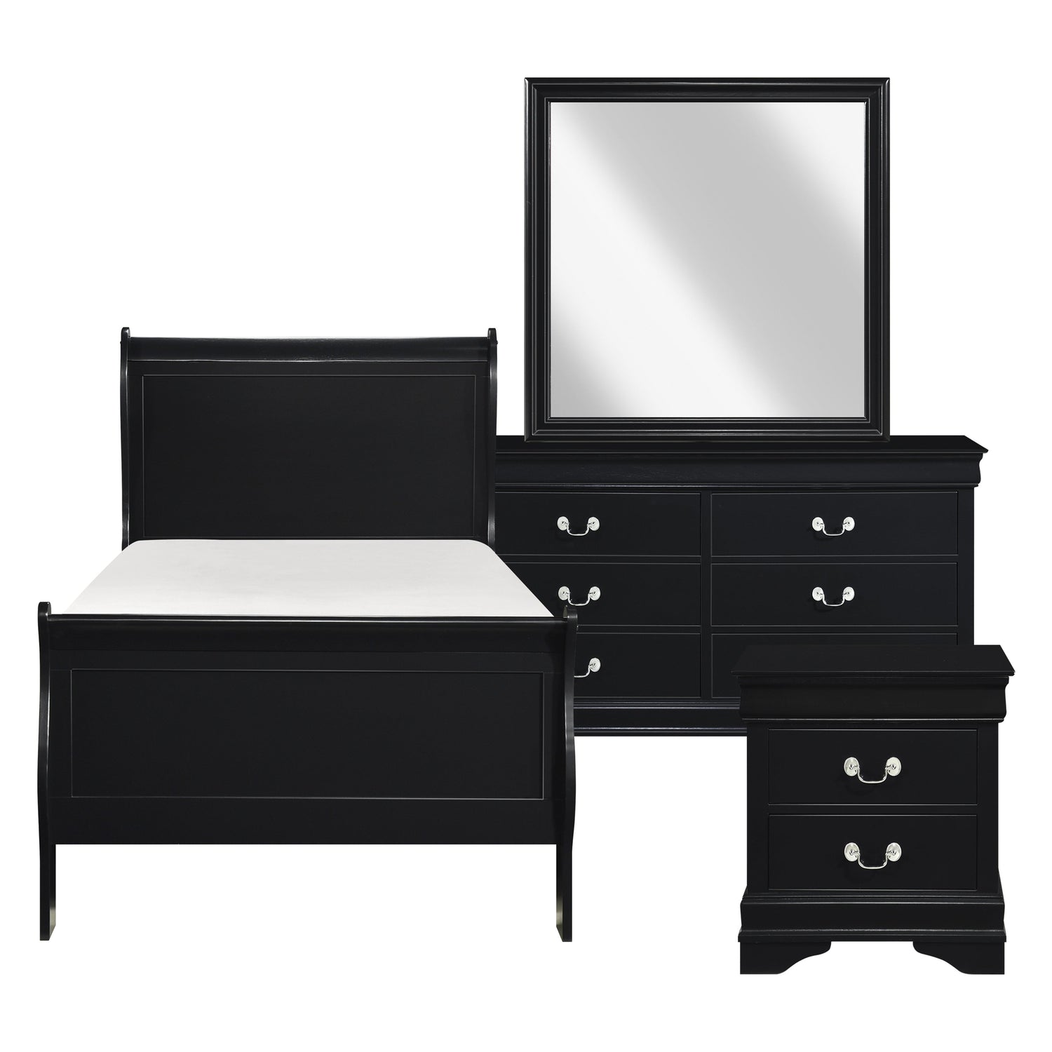2147TBK-1*4 4pc Set (TB+NS+DR+MR) - 2147TBK-1*4 - Bien Home Furniture &amp; Electronics