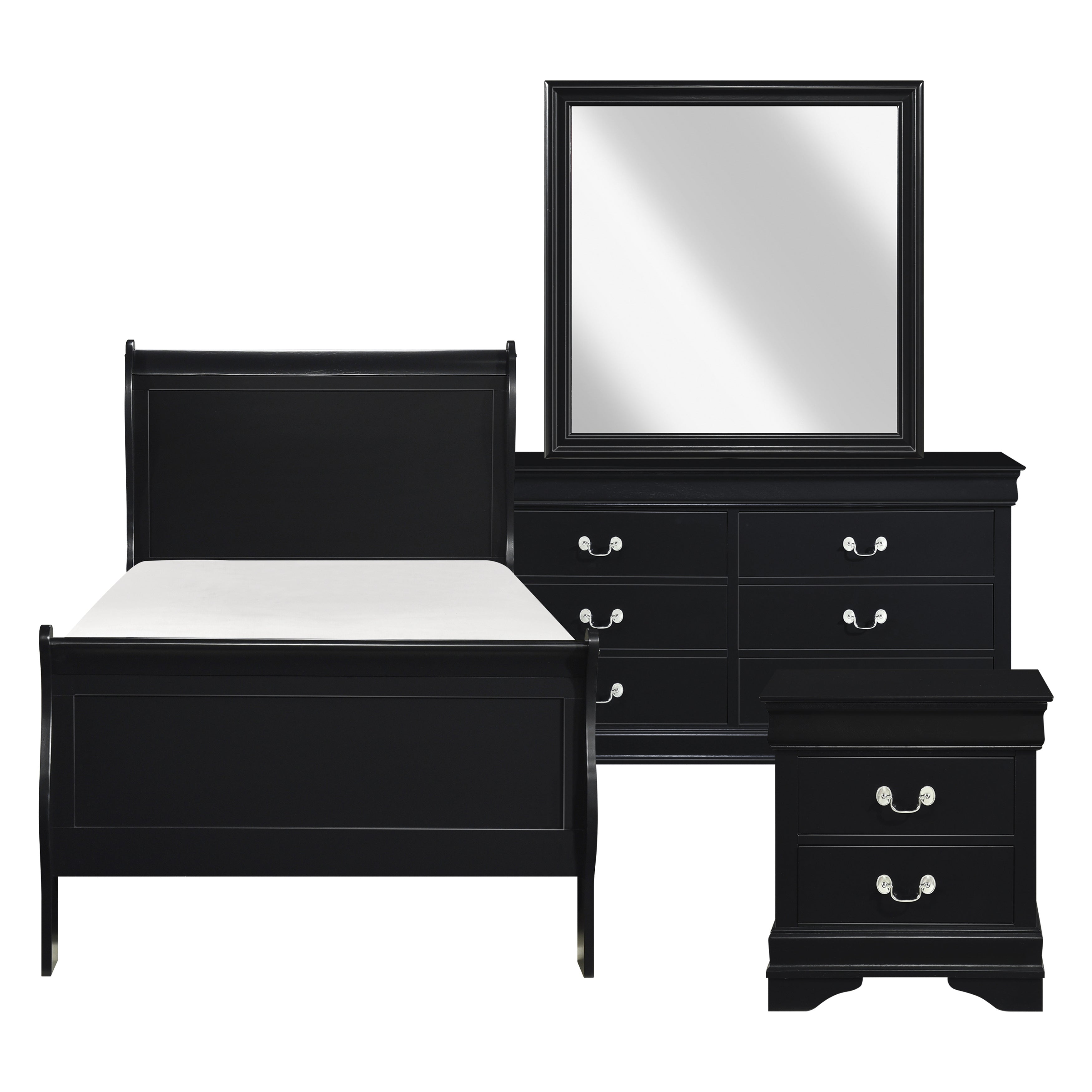 2147TBK-1*4 4pc Set (TB+NS+DR+MR) - 2147TBK-1*4 - Bien Home Furniture &amp; Electronics
