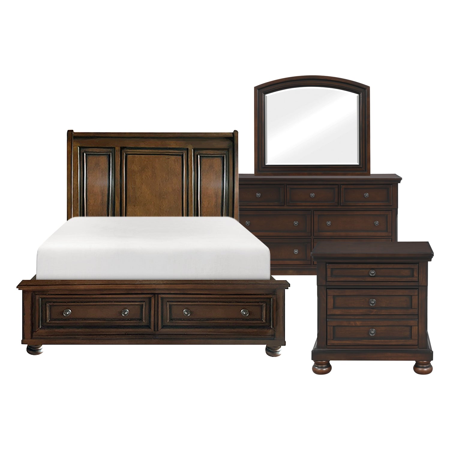 2159-1*4 4pc set (QB+NS+DR+MR) - 2159-1*4 - Bien Home Furniture &amp; Electronics