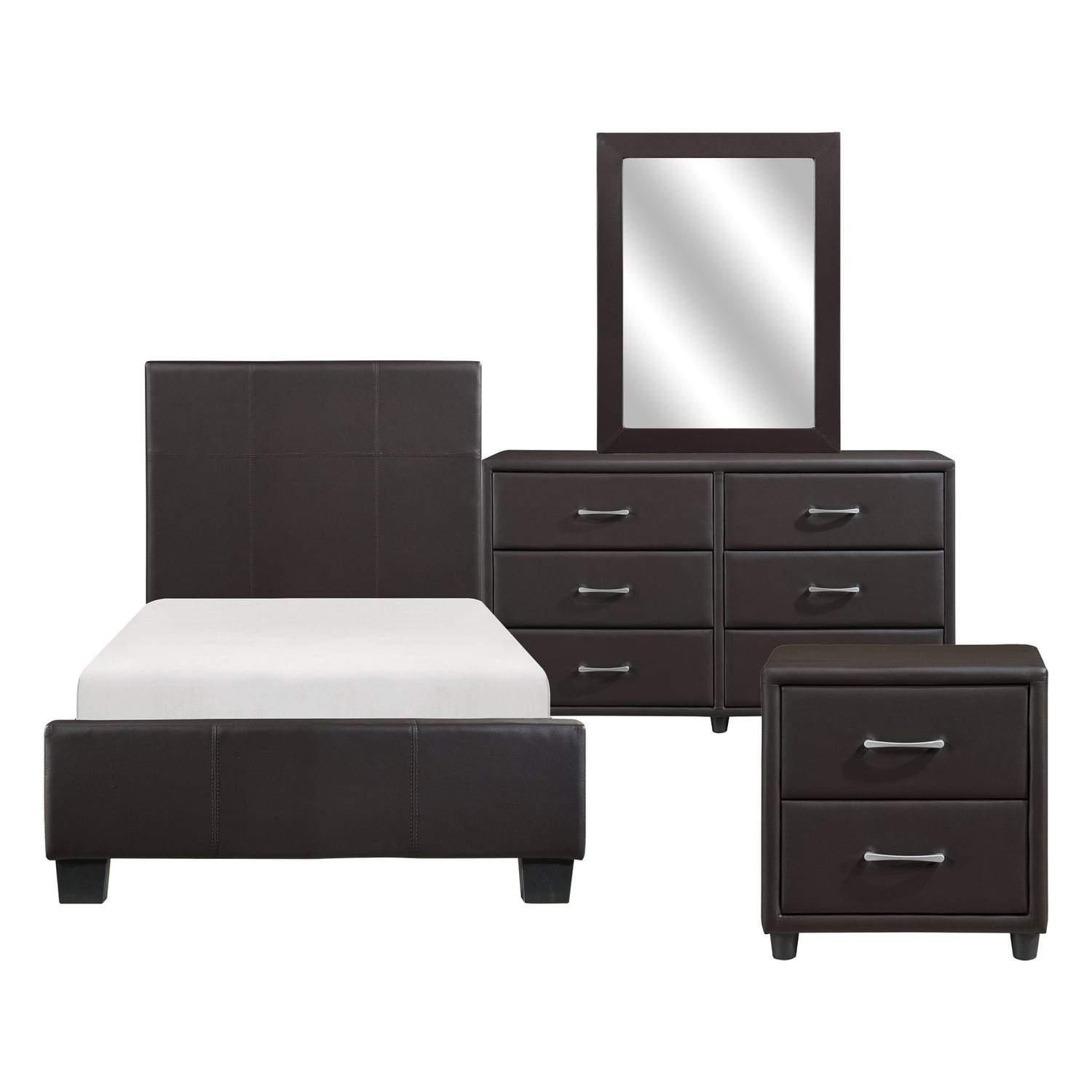 2220TDBR-1*4 4pc Set (TB+NS+DR+MR) - 2220TDBR-1*4 - Bien Home Furniture &amp; Electronics