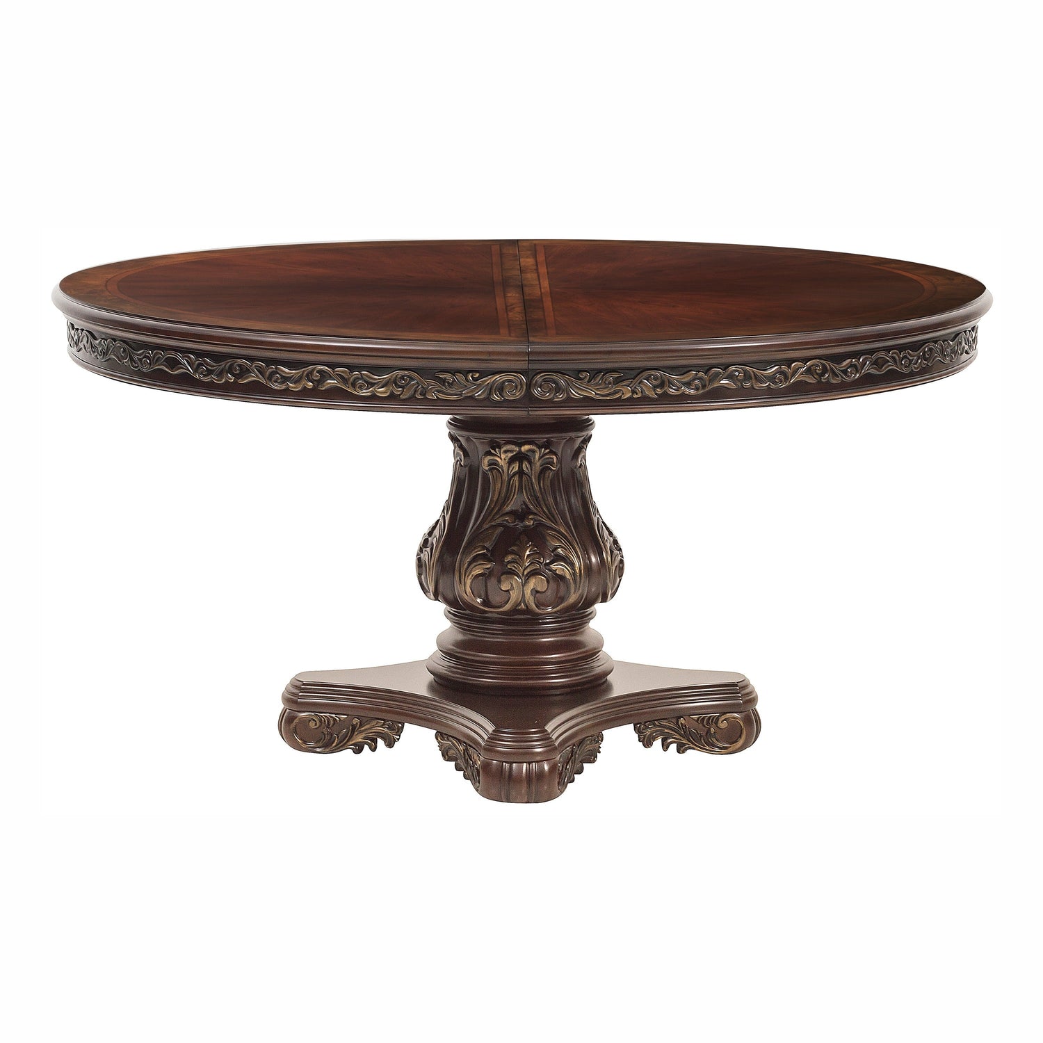 2243-76* (2)Round/Oval Dining Table - 2243-76* - Bien Home Furniture &amp; Electronics