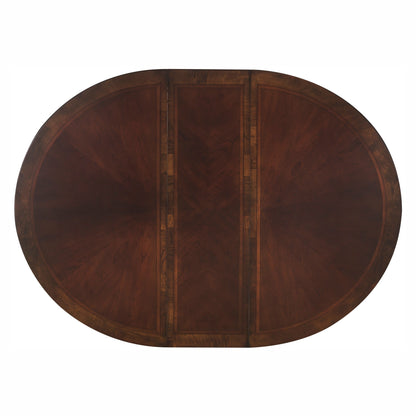 2243-76* (2)Round/Oval Dining Table - 2243-76* - Bien Home Furniture &amp; Electronics