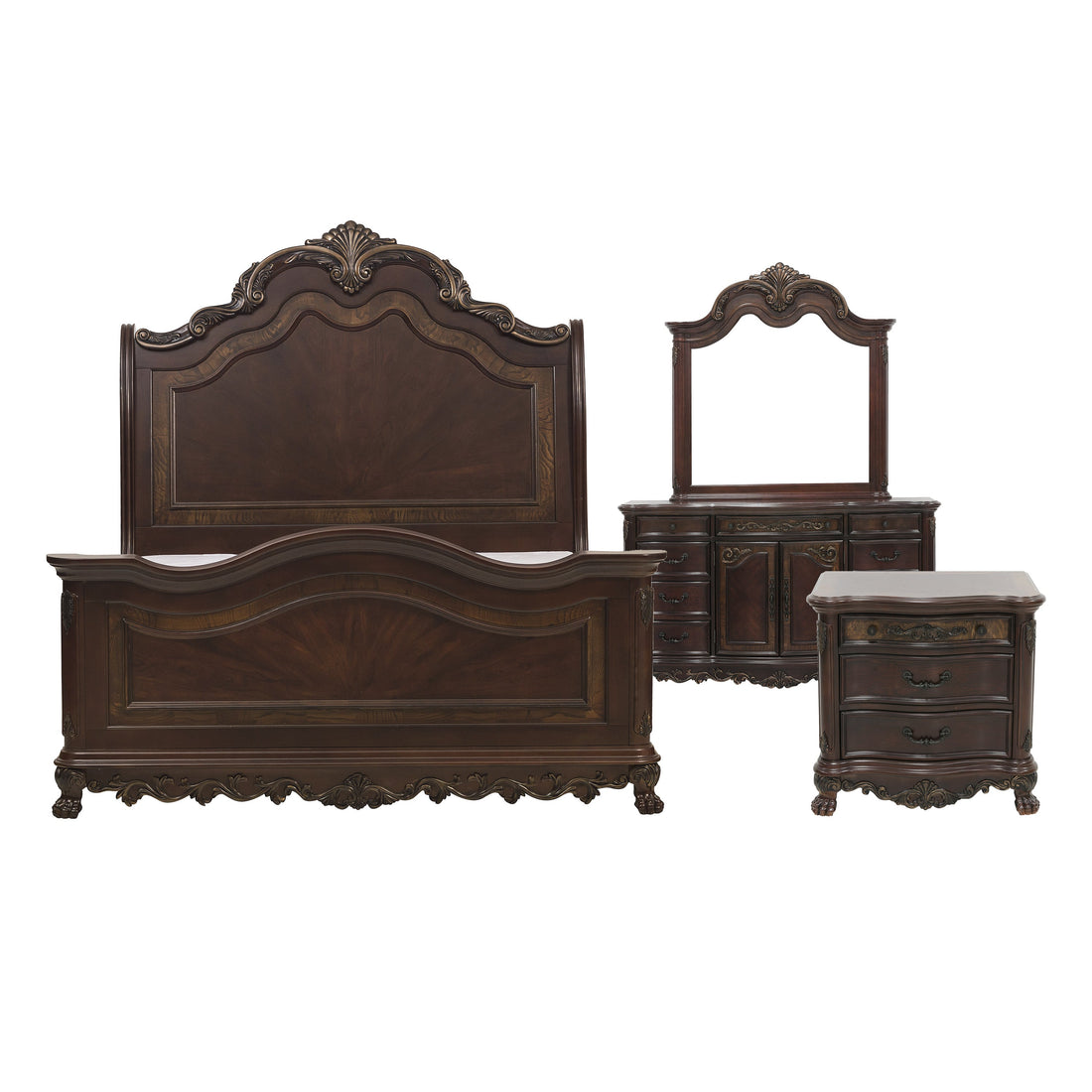 2243SL-1*4 4pc set (QB+NS+DR+MR) - 2243SL-1*4 - Bien Home Furniture &amp; Electronics