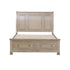 2259GY-1* (3) Queen Platform Bed with Footboard Storage - 2259GY-1* - Bien Home Furniture & Electronics