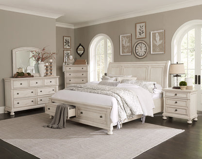 2259KW-1EK* (3) Eastern King Platform Bed with Footboard Storage - 2259KW-1EK* - Bien Home Furniture &amp; Electronics