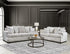 2675-07 OYSTER Sofa & Loveseat Set - 2675-05 OYSTER - Bien Home Furniture & Electronics