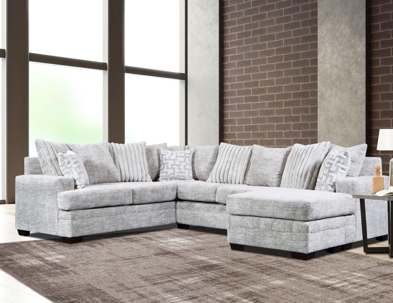 2775-05 OYSTER Sectional - 2775-05 GALATIC OYSTER - Bien Home Furniture &amp; Electronics