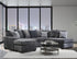 2875-07 CHARCOAL Sectional - 2875-07 GALATIC CHARCOAL - Bien Home Furniture & Electronics