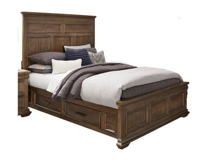 292B-1* (4)Queen Platform Bed with Rails Storage - 292B-1* - Bien Home Furniture &amp; Electronics