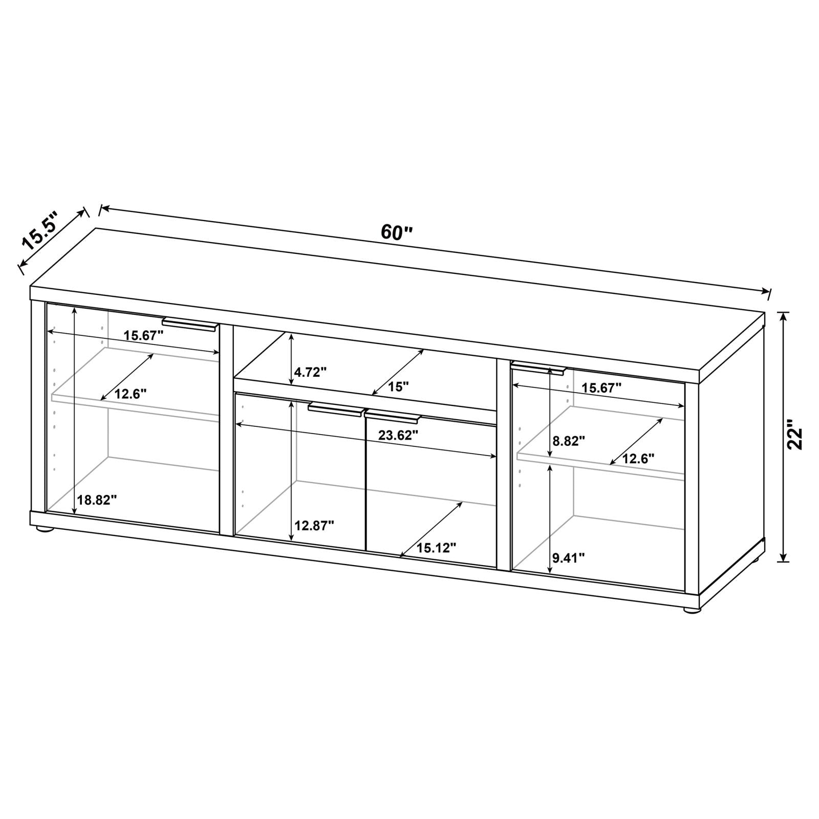 3 PC ENTERTAINMENT CENTER - 701702-SET - Bien Home Furniture &amp; Electronics