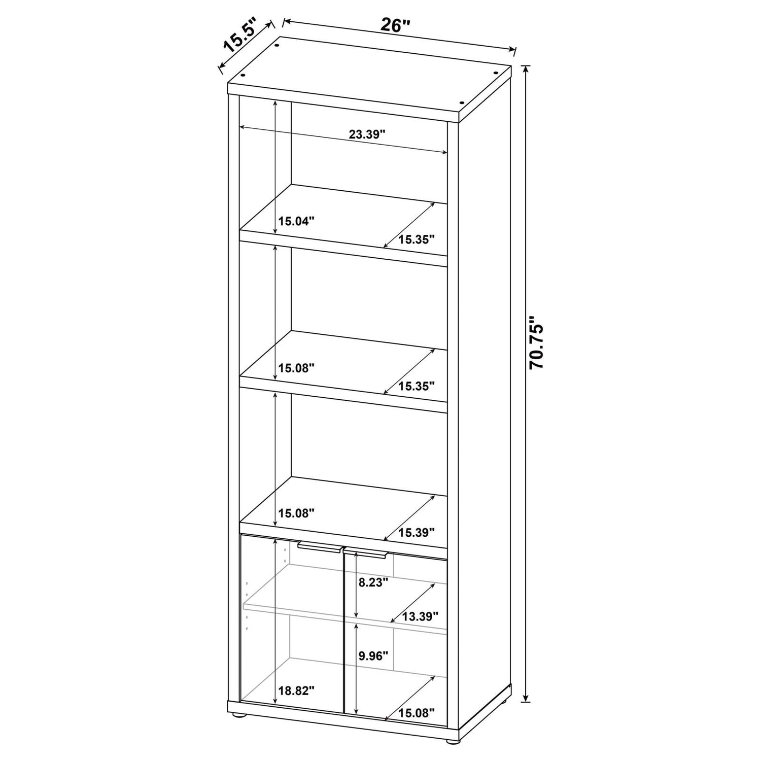 3 PC ENTERTAINMENT CENTER - 701702-SET - Bien Home Furniture &amp; Electronics