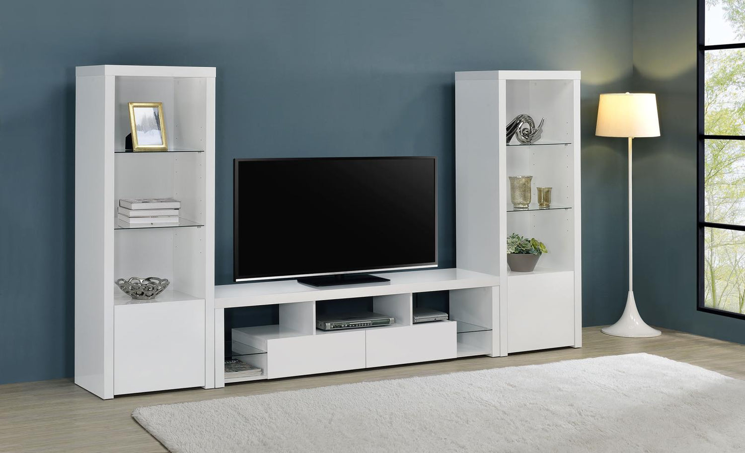3 PC ENTERTAINMENT CENTER - 704251-SET - Bien Home Furniture &amp; Electronics