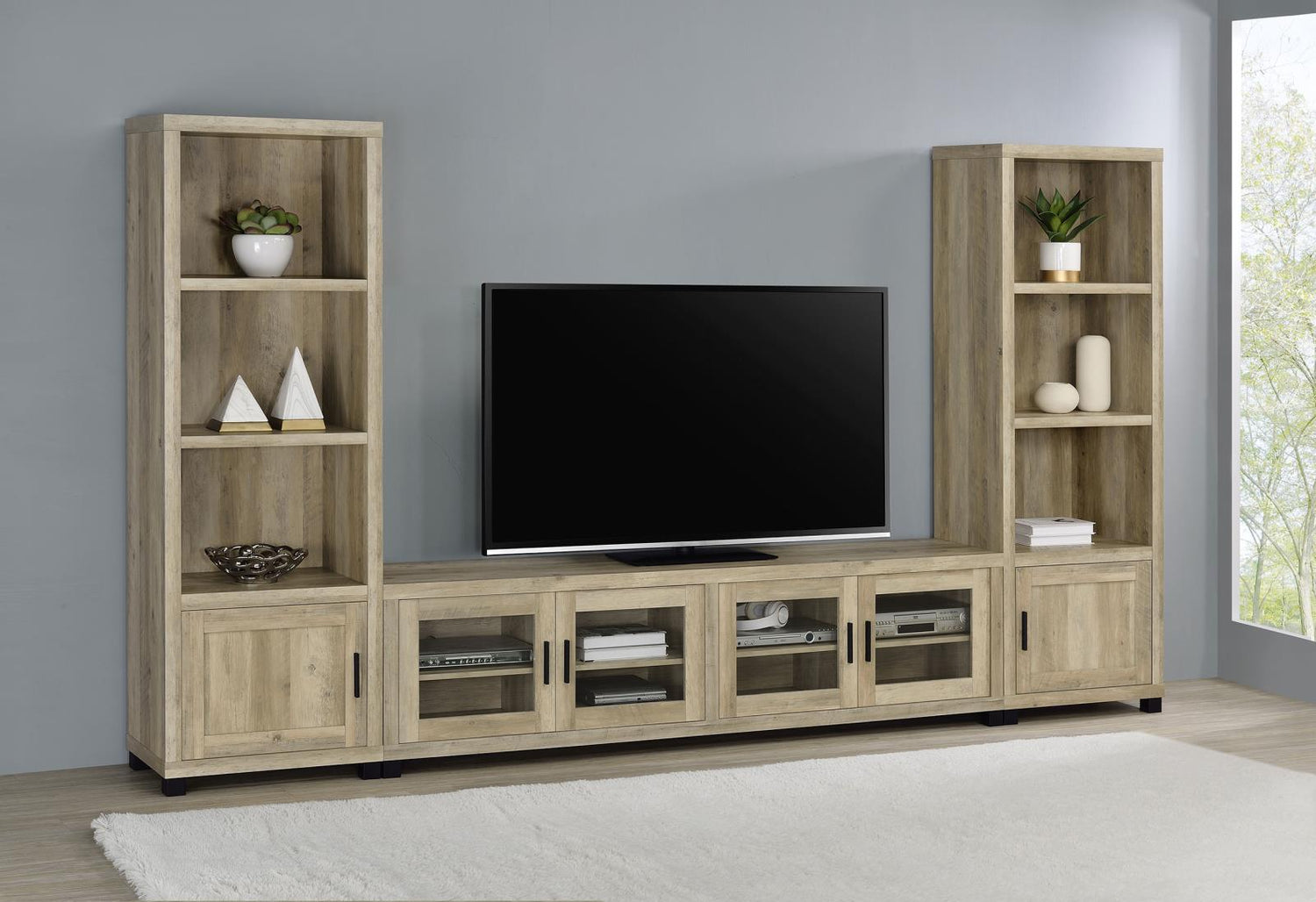 3 PC ENTERTAINMENT CENTER - 736283-SET - Bien Home Furniture &amp; Electronics