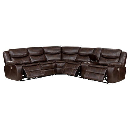 3 PC POWER SECTIONAL - 610190P - Bien Home Furniture &amp; Electronics